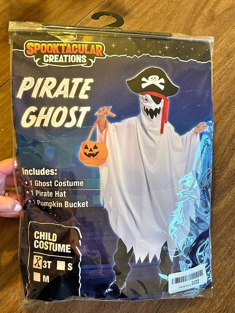 Spooktacular Creations Pirate Ghost Costume Boys Small. Size 3T. Unisex.